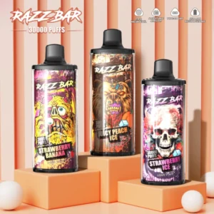Razz Bar 30000 Bouffees Vape Jetable Vente en Gros Cristal Livraison Gratuite Entrepot UE