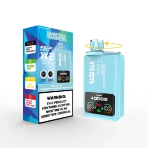 Razz Bar 40000 Bouffees Vape Jetable 2 en 1 Saveurs 40K Rechargeable Gout Gratuit Entrepot UE