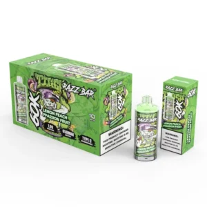 Razz Bar 60000 bouffées Vape jetable design cristal rechargeable Entrepôt UE