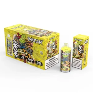 Razz Bar 60000 bouffées Vape jetable design cristal rechargeable Entrepôt UE