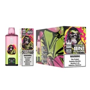 8 en 1 Vape Bang Box 200k Bouffees Cigarette Electronique Jetable Vente En Gros Livraison Gratuite