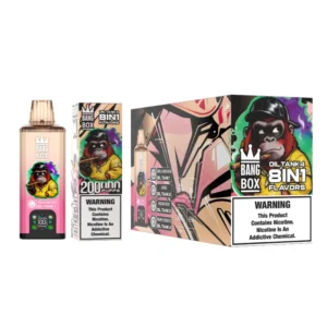 8 en 1 Vape Bang Box 200k Bouffees Cigarette Electronique Jetable Vente En Gros Livraison Gratuite