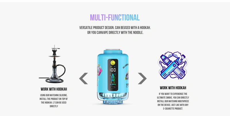 ATVS 120K Bouffées Shisha Vape Jetable 120000 Livraison Gratuite Entrepôt Chine