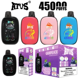 ATVS 45000 Puffs 45k Vape Jetable Rechargeable Livraison Gratuite