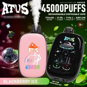 ATVS 45000 Puffs 45k Vape Jetable Rechargeable Livraison Gratuite