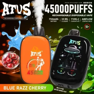 ATVS 45000 Puffs 45k Vape Jetable Rechargeable Livraison Gratuite