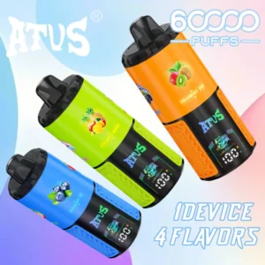 ATVS 60000 Puffs 60k 4 en 1 Meilleure Vape Jetable Vente en Gros Livraison Gratuite
