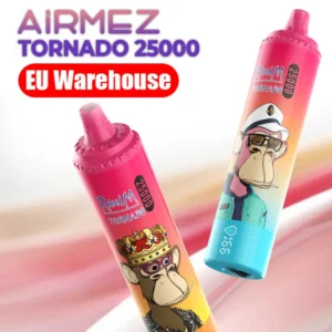 Airmez 25k bouffées 25000 Tornado vape jetable livraison rapide depuis l’entrepôt UE
