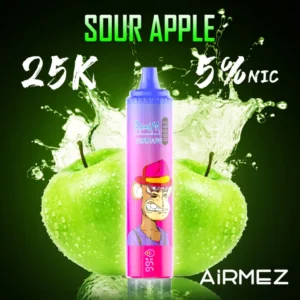 Airmez 25k bouffées 25000 Tornado vape jetable livraison rapide depuis l’entrepôt UE