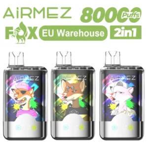 Airmez 80000 Bouffées Vape Jetable 2-en-1 Livraison Gratuite Entrepôt UE