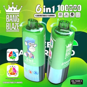 Bang Blaze 100K Bouffées 100000 Vape Jetable 6 En 1 Livraison Gratuite Entrepôt UE