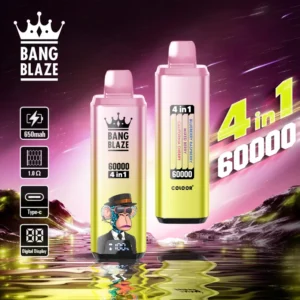 Bang Blaze 60K Bouffées 60000 Vape Jetable 4 En 1 Livraison Gratuite Entrepôt UE