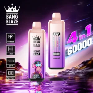 Bang Blaze 60K Bouffées 60000 Vape Jetable 4 En 1 Livraison Gratuite Entrepôt UE