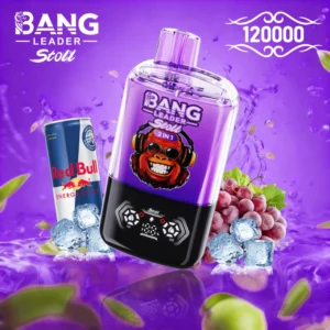 Bang Leader Stoll 120k Bouffées Cigarette Électronique Jetable 2 en 1 Double Saveurs Livraison Gratuite
