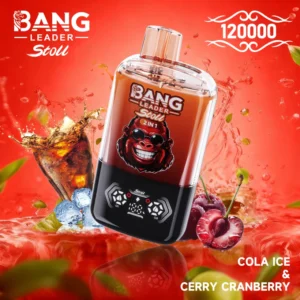 Bang Leader Stoll 120k Bouffées Cigarette Électronique Jetable 2 en 1 Double Saveurs Livraison Gratuite