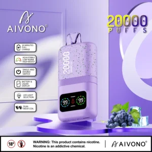 EU Puff 20K Aivono 20000 Puffs Vape Jetable En Gros Avec Livraison Gratuite