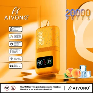 EU Puff 20K Aivono 20000 Puffs Vape Jetable En Gros Avec Livraison Gratuite