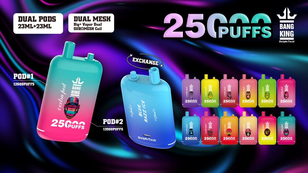 EU Vape Bang King 25000 Puffs Cigarette Electronique Jetable Pas Cher Livraison Gratuite