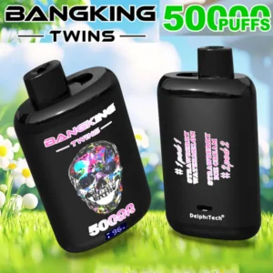 EU Vape Bang King 50000 Bouffées Twins 50k 2 in 1 Cigarette Électronique Jetable Livraison 3 à 7 Jours Ouvrés