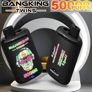 EU Vape Bang King 50000 Bouffées Twins 50k 2 in 1 Cigarette Électronique Jetable Livraison 3 à 7 Jours Ouvrés