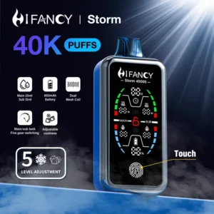 EU Vape Hifancy 40000 Bouffées Storm Vape Jetable Livraison Gratuite 3–7 Jours Ouvrables