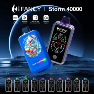 EU Vape Hifancy 40000 Bouffées Storm Vape Jetable Livraison Gratuite 3–7 Jours Ouvrables