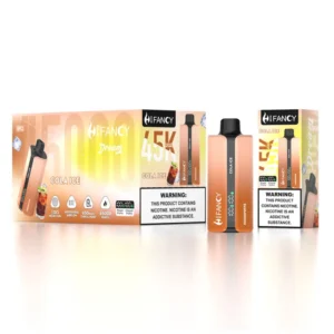 EU Vape Hifancy 45000 Bouffées 45K Vape Jetable Livraison Gratuite Vente En Gros 10 Saveurs