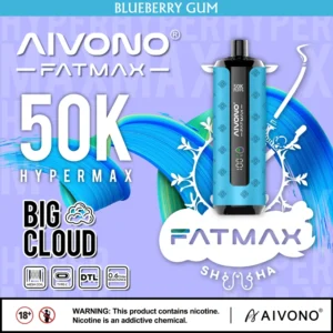 Entrepôt UE Aivono Fatmax 50k Puffs 50000 Shisha Vape Jetable Gros Nuage