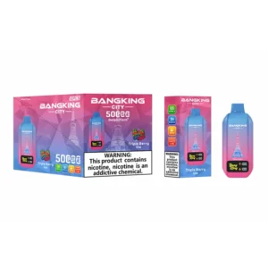 Entrepôt UE Bang King 50k Puffs City Vape Jetable 50000 Livraison Gratuite 3 à 7 Jours Ouvrés