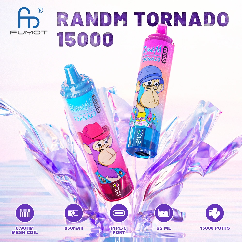 Fumot 15000 Bouffées 15k Randm Vape Jetable Vente En Gros Livraison Gratuite Entrepôt UE