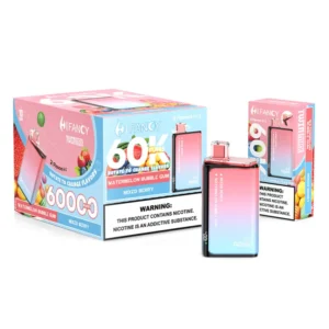 Hifancy 60000 Bouffées Vape Jetable 2-en-1 Twin Max Livraison Gratuite Entrepôt UE