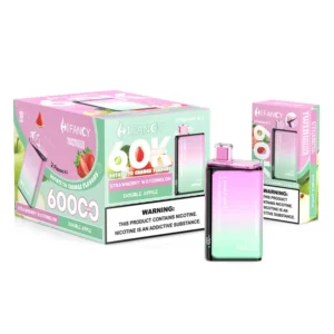 Hifancy 60000 Bouffées Vape Jetable 2-en-1 Twin Max Livraison Gratuite Entrepôt UE