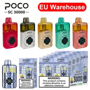 Puff 30K Vape POCO SC 30000 Bouffées Vape Jetable Livraison Gratuite Entrepôt UE