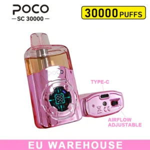 Puff 30K Vape POCO SC 30000 Bouffées Vape Jetable Livraison Gratuite Entrepôt UE