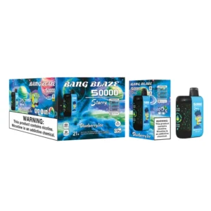 Puff UE Bang Blaze 50000 Bouffées 50K Starry Vape Jetable Livraison Gratuite
