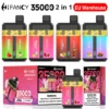 Puff EU Hifancy Twins 35000 Bouffées 35K Vape Jetable Vente En Gros Livraison Gratuite 3–7 Jours Ouvrables