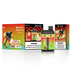Puff EU Hifancy Twins 35000 Bouffées 35K Vape Jetable Vente En Gros Livraison Gratuite 3–7 Jours Ouvrables
