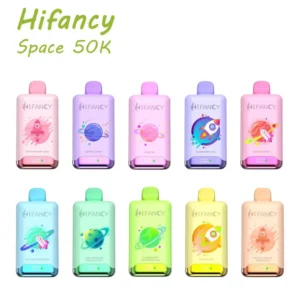 Puff EU Vape Hifancy 50000 Bouffées 50K Vape Jetable Vente en Gros Livraison 3-7 Jours