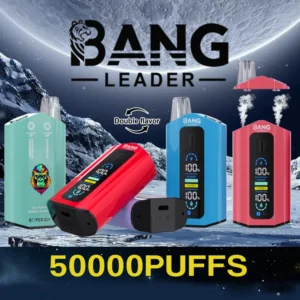 Bang Leader 50k Bouffées 2 En 1 Double Saveurs Meilleure Vape Jetable 50000 Livraison Gratuite