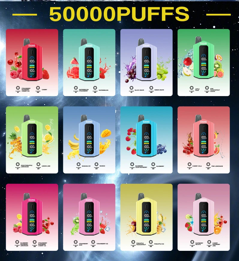 Bang Leader 50k Bouffées 2 En 1 Double Saveurs Meilleure Vape Jetable 50000 Livraison Gratuite