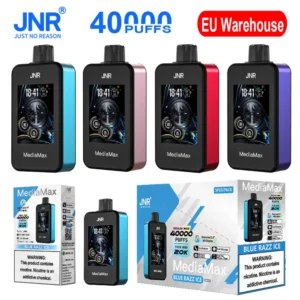 EU Vape JNR 40k Bouffées 40000 Media Max Vapeur Jetable Livraison Gratuite