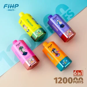 FIHP 120K Bouffées 6 en 1 Vape Jetable 120000 Vente en Gros Livraison Gratuite