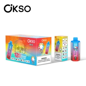 OKSO 120K Puffs 6 In 1 Best Disposable Vape Shop 120000 Livraison Gratuite