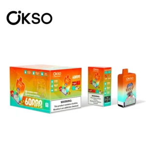 OKSO 60000 Puffs Double Saveur 2 en 1 Vape Jetable Livraison Gratuite Entrepôt UE