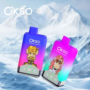 OKSO 60000 Puffs Double Saveur 2 en 1 Vape Jetable Livraison Gratuite Entrepôt UE
