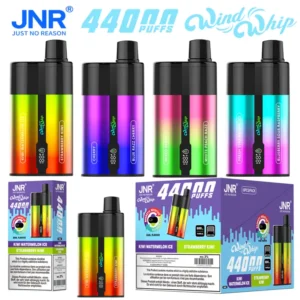 Puff 44k JNR 44000 Puffs Windwhip 2 en 1 Vape Jetable Boutique Livraison Gratuite
