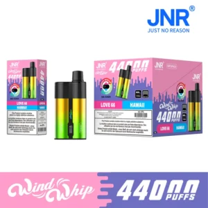 Puff 44k JNR 44000 Puffs Windwhip 2 en 1 Vape Jetable Boutique Livraison Gratuite