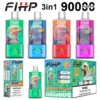 Puff 90k FIHP 90000 Bouffées Vape Jetable Cristal 3 en 1 Stylo Livraison Gratuite