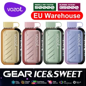 Puff EU Vozol 50k Bouffées 50000 Ice Control Vape Jetable Vente en Gros Livraison Gratuite