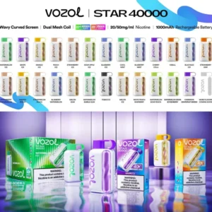 Vozol Star 40000 Bouffées 40K Vape Jetable Boutique Livraison Gratuite